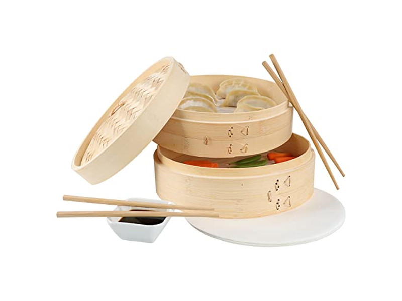 जापानी बांस स्टीमर बांस की भाप टोकरी