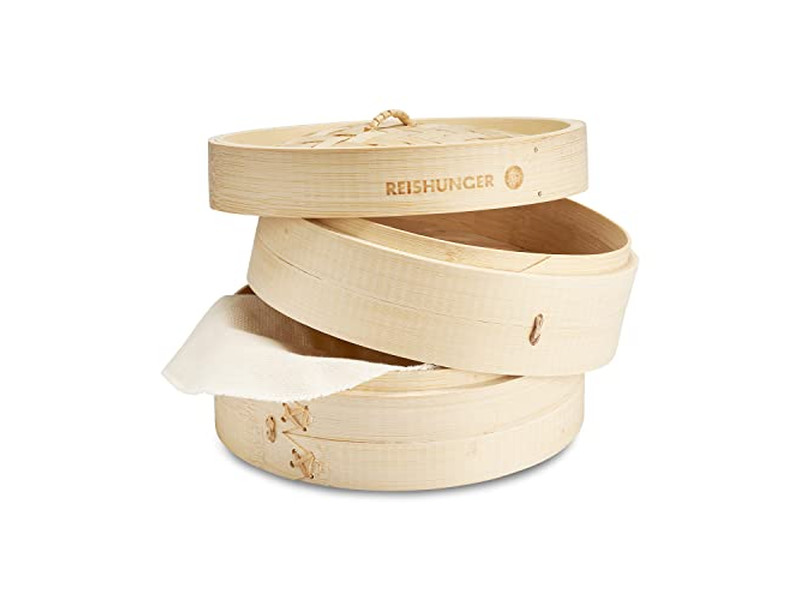 पुडिंग किचन डिम सम बांस की भाप टोकरी