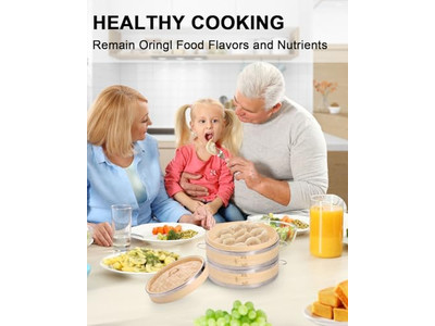 गोल्ड पॉट राइस गैस सीग्रास बांस की भाप टोकरी