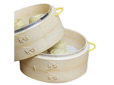 पॉट सेट कैबिनेट सॉसेज बांस की भाप टोकरी