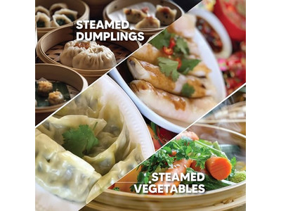 राइस बन स्ट्रीमर कुकर बांस की भाप टोकरी