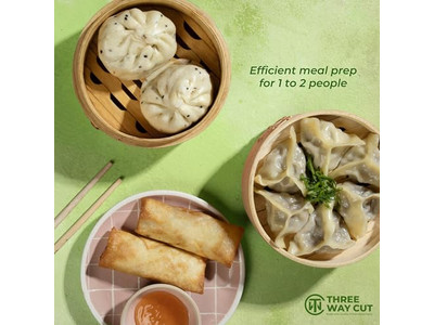 सीफूड डिमसम स्टीमर्स बांस की भाप टोकरी