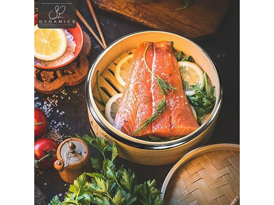 स्टीम कंटेनर बांस की भाप टोकरी